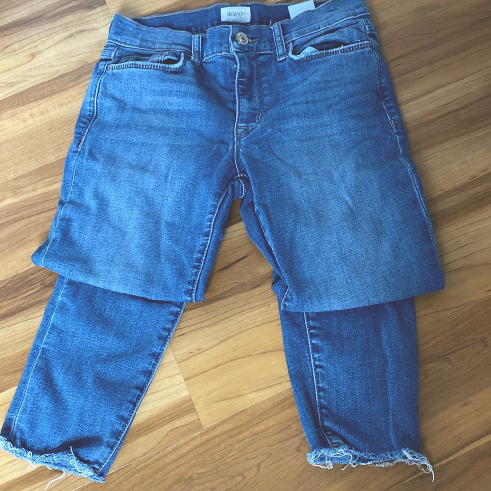 Hudson skinny jeans!